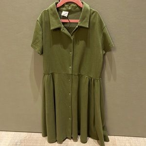 Zara Khaki colored dress for girls NWOT